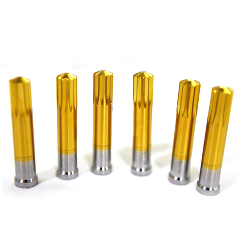 Precisión de recubrimiento de TiN de alta resistencia HSS Estampado Punch Pin OEM Design Parts de matriz de tornillo