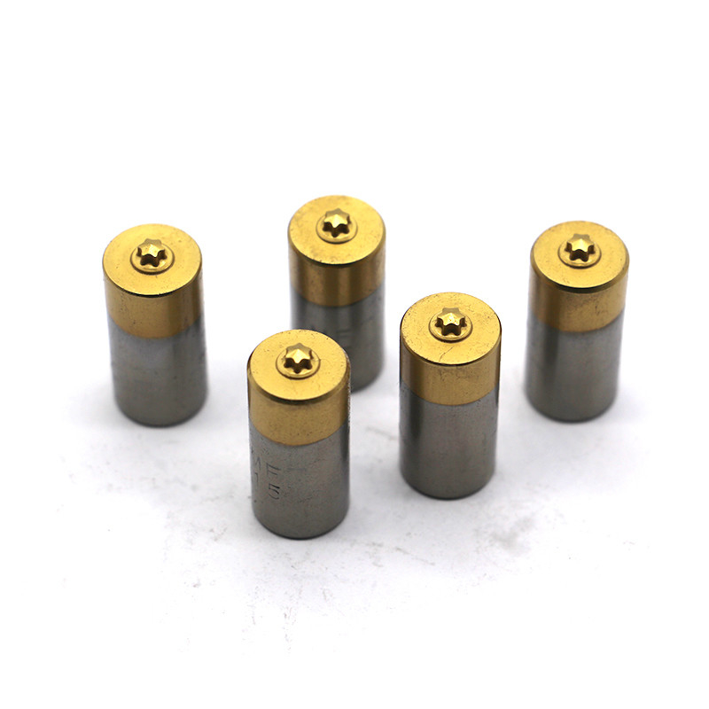 China fábrica personalizada tornillo segundo punzón M2 / M42 / HSS cabeza de tornillo punzón punzón de toma hexagonal