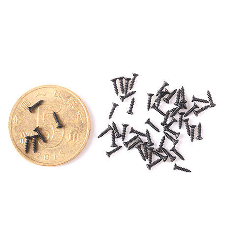 Micro tornillos de precisión de acero inoxidable TIN recubrimiento cabeza redonda micro tornillo servicio personalizado para computadora
