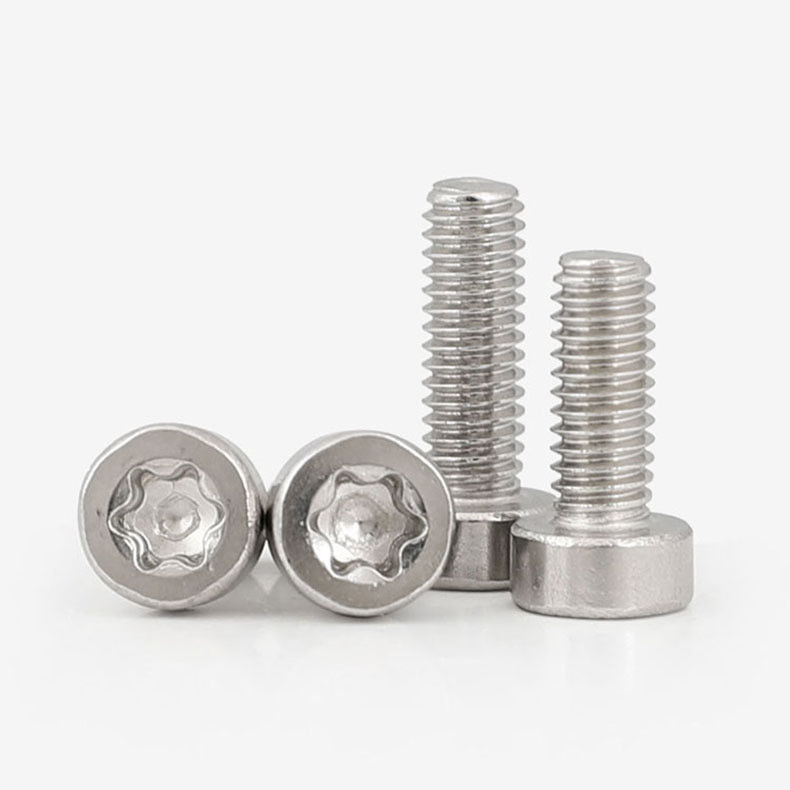 Acero inoxidable personalizado de todos los tamaños ISO14579 Acero inoxidable Hexalobular Socket Head Cap Micro tornillos