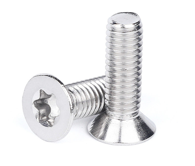 GB2607.2 para el tornillo de sujeción mecánica de acero inoxidable contra cabeza hundida torsión automática