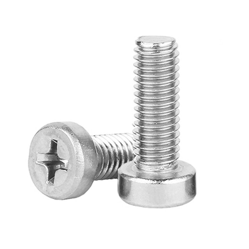 Tratamiento de la superficie del revestimiento de titanio puliendo la cabeza de la cacerola, tornillo de combinación recortado para uso extensivo GB9074.7
