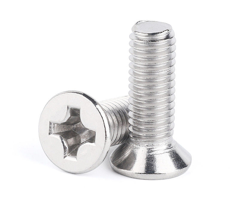 M1-M3 Parafusos de acero inoxidable de cabeza de paneles Phillips con micro-parafusos de lavadoras de resorte GB9074