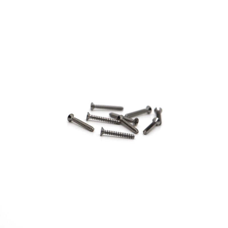 Micro Flat Head Screws Material de latón Niquelado para el uso de los ojos Kit de reparación Servicio personalizado
