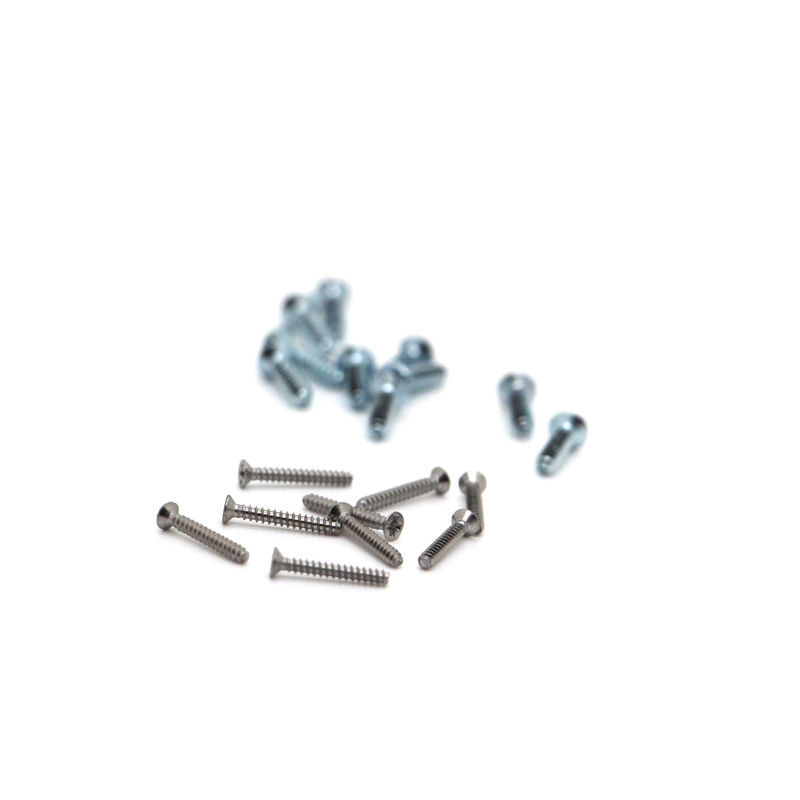 Micro Flat Head Screws Material de latón Niquelado para el uso de los ojos Kit de reparación Servicio personalizado