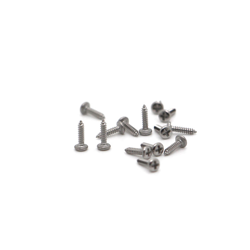 Micro Flat Head Screws Material de latón Niquelado para el uso de los ojos Kit de reparación Servicio personalizado
