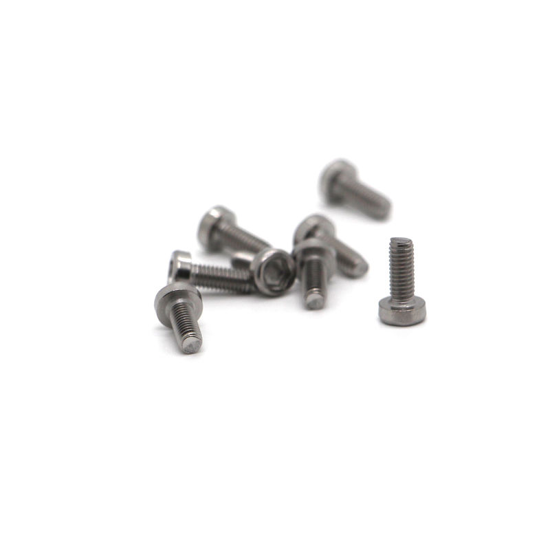 Micro tornillos de acero al carbono zinc-níquel recubierto con lavadoras de resorte y tuercas planas para el montaje de placas de PCB