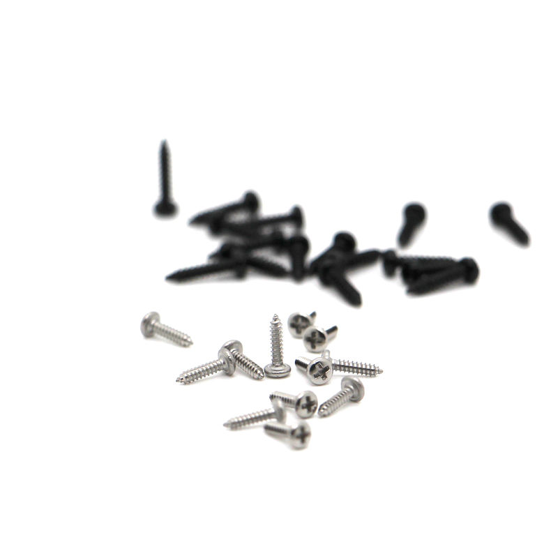 M0.5-M3 Aluminio Acero Precisión Micro tornillos de pulido de revestimiento Servicio personalizado con precio barato