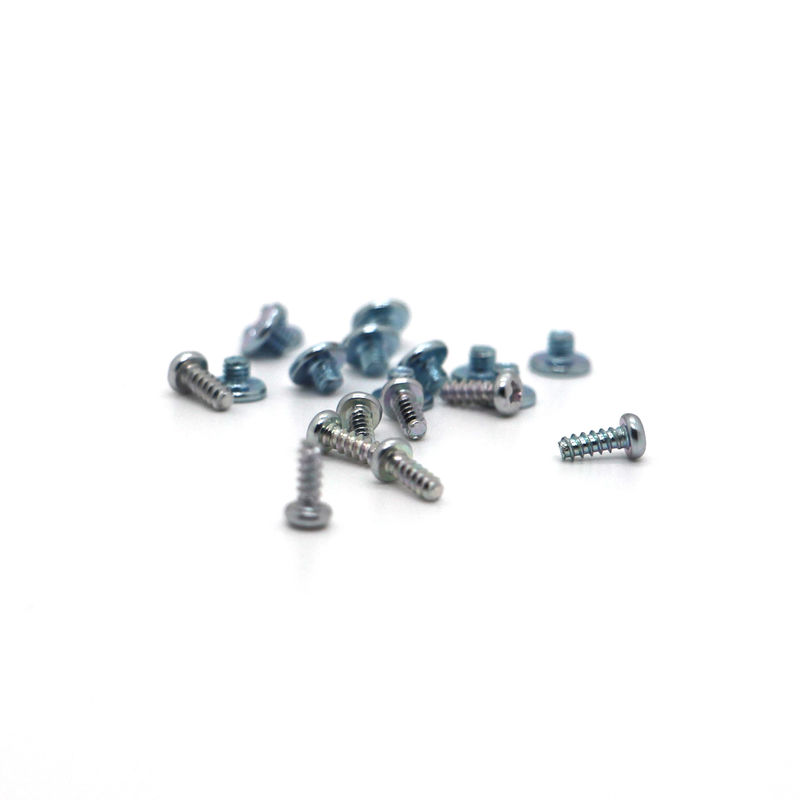 M0.5-M3 Aluminio Acero Precisión Micro tornillos de pulido de revestimiento Servicio personalizado con precio barato