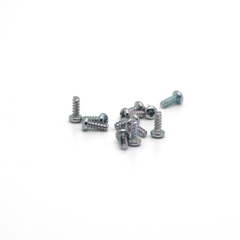 M0.5-M3 Aluminio Acero Precisión Micro tornillos de pulido de revestimiento Servicio personalizado con precio barato