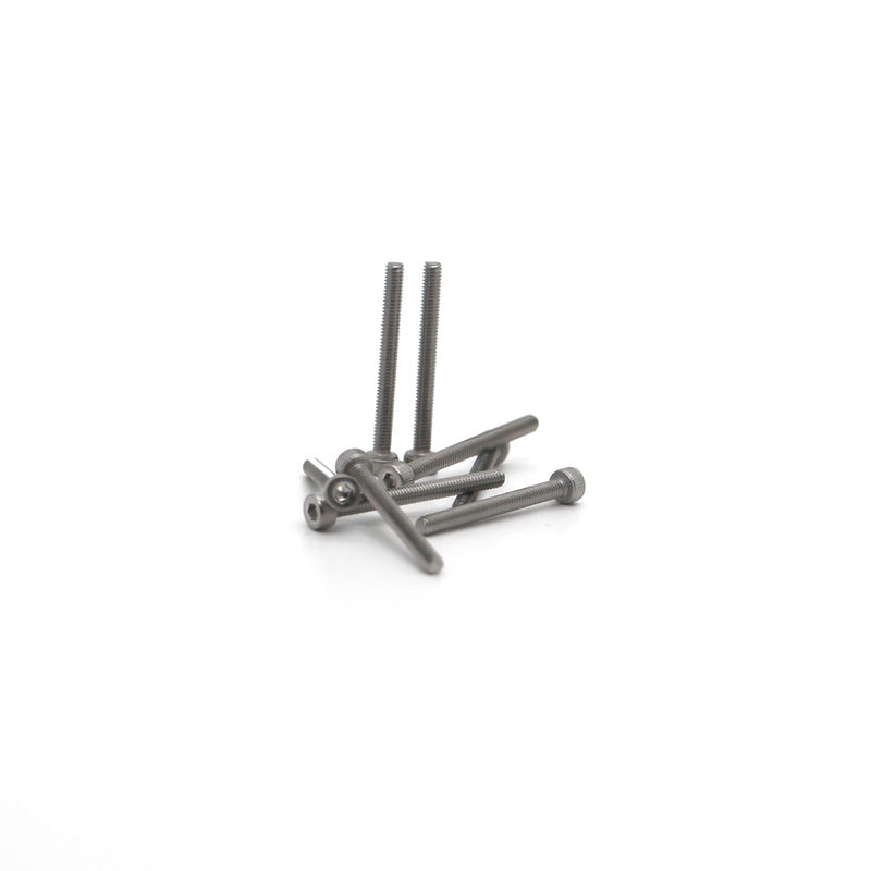 Micro tornillos de acero al carbono zinc-níquel recubierto con lavadoras de resorte y tuercas planas para el montaje de placas de PCB