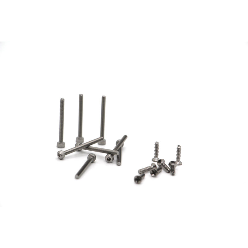M1.2 Ultra-precisión M2.5 Micro tornillos de acero de aleación tratados térmicamente para la electrónica automotriz