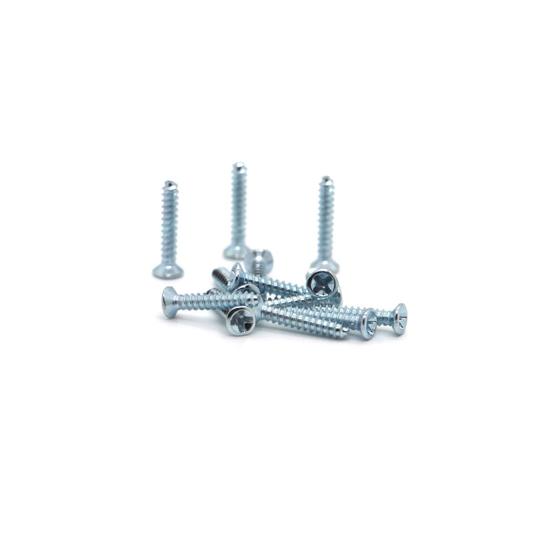 M1 M1.2 M1.4 M1.6 1.7 M2 Phillips de acero negro contrafundido de cabeza plana micro tornillos para gafas relojes