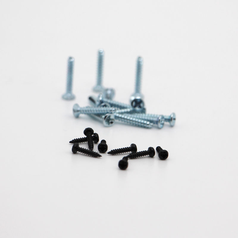 Cerrojo pequeño de acero al carbono para relojes de precisión micro tornillos servicio personalizado con bajo precio