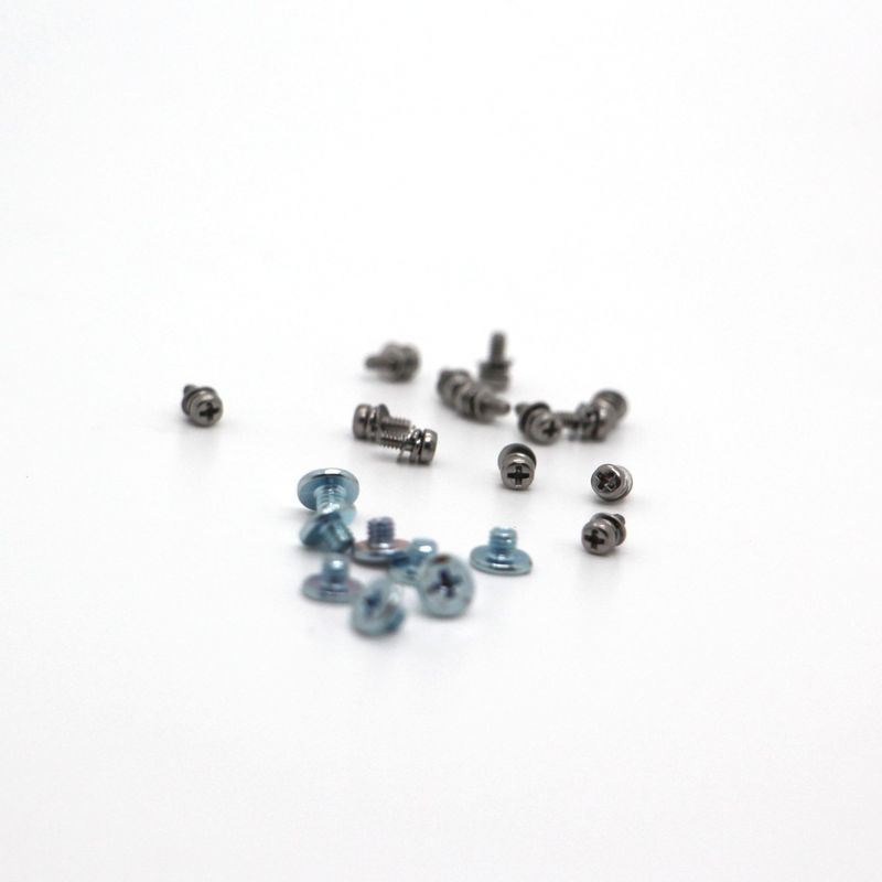 Tamaño personalizado no estándar Cabeza plana M0.5-M3 Mini tornillo de precisión de acero inoxidable certificado ISO 9001