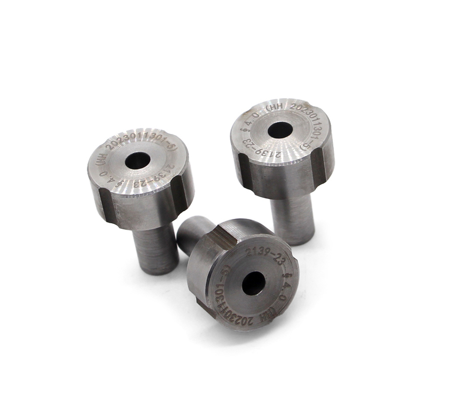 High Precision Tungsten Steel Cone-Shape Carbide Extrusion Mould with 250000-300000shots Life for Industrial Field