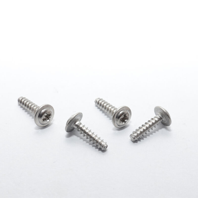Micro tornillo galvanizado de 1,5 mm ultra delgado con extremo plano con ranuras para electrónica de precisión