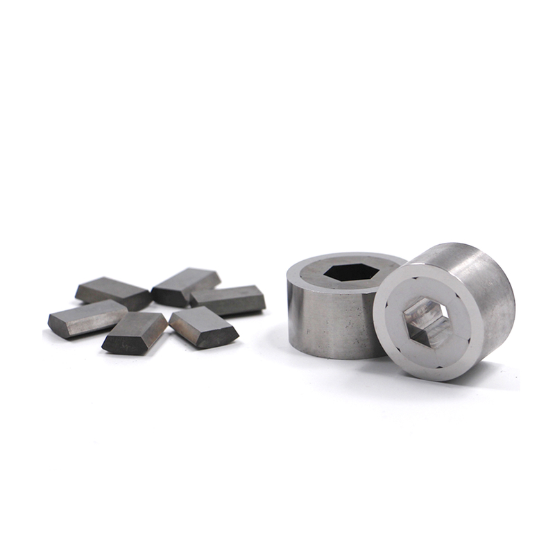 Segmentado Hex Die Desgaste Resistente a la fatiga térmica para acero al carbono inoxidable Forja en frío caliente Modulos reemplazables Fácil mantenimiento