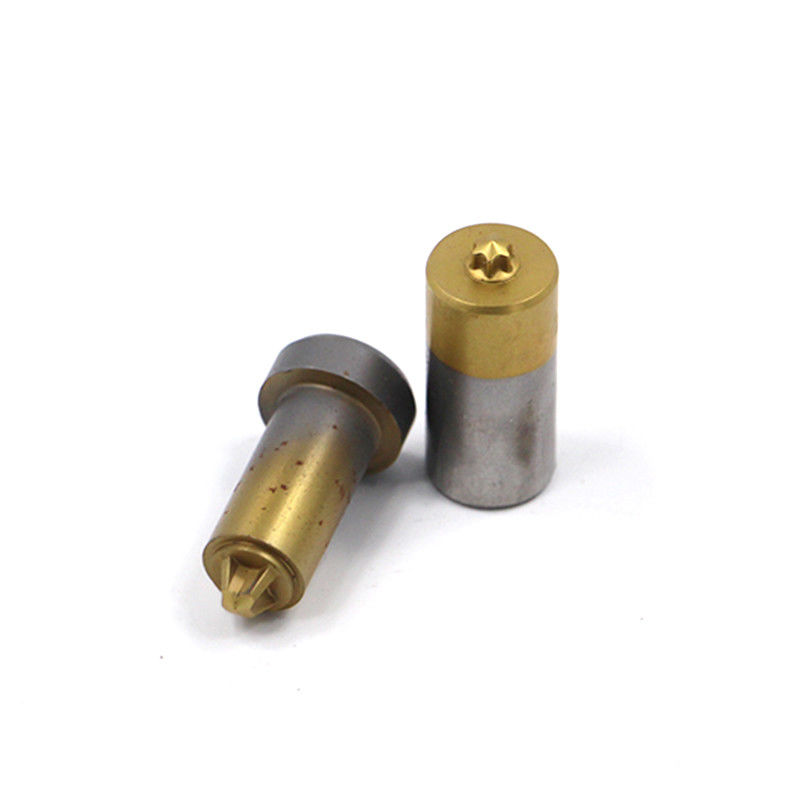 Herramienta de punzón de tornillo de acero endurecido industrial con vida útil de 250000-300000 disparos y diseño 2D/3D/CAD/DWG/STEP/PDF/UG
