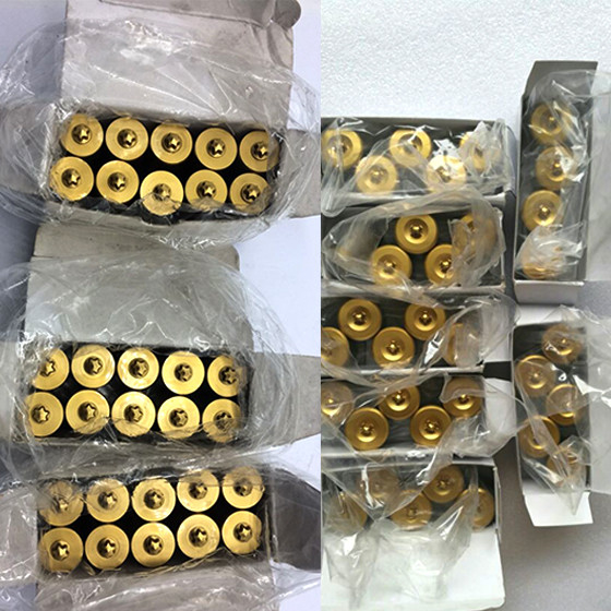 Revestimiento de estaño DIN Phillips Cabeza plana Cabeza de punzón Torsión de punzón 7981 M2 M42 Material