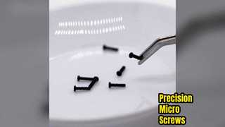 Microtornillos Sujetadores de precisión Soluciones industriales