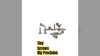 Microtornillos de precisión para electrónica